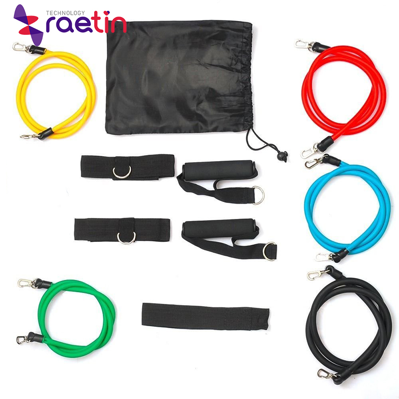 Wear-resisting resistance bands pilates with bands