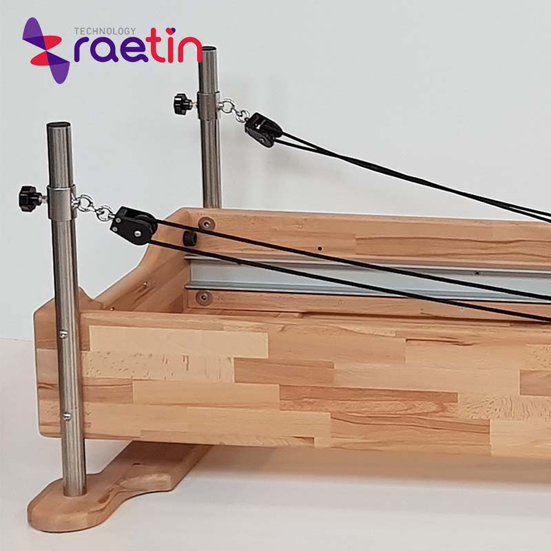 Wood Reformer Pilates With Tower Equipments Used in pilates reformer