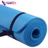High quality high elasticity eco friendly thick pilates yoga mat strap