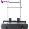 Pilates beech and stainless steel pilates reformer with full trapeze