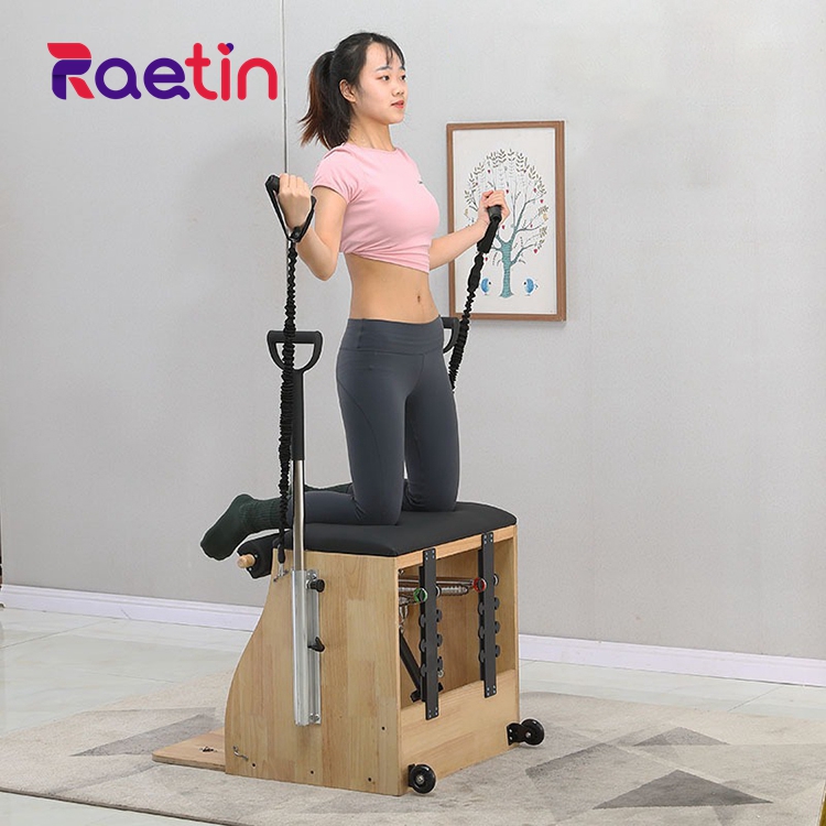 Pilates Reformer With Chair Stable Eco Pilates Winds Chair Handles Springs Combo Reformer Pilates Chair