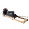 White Maple Wood Pilates Reformer Machine With Half Trapeze Used In Pilates Studio Body Reformer Pilates With Tower