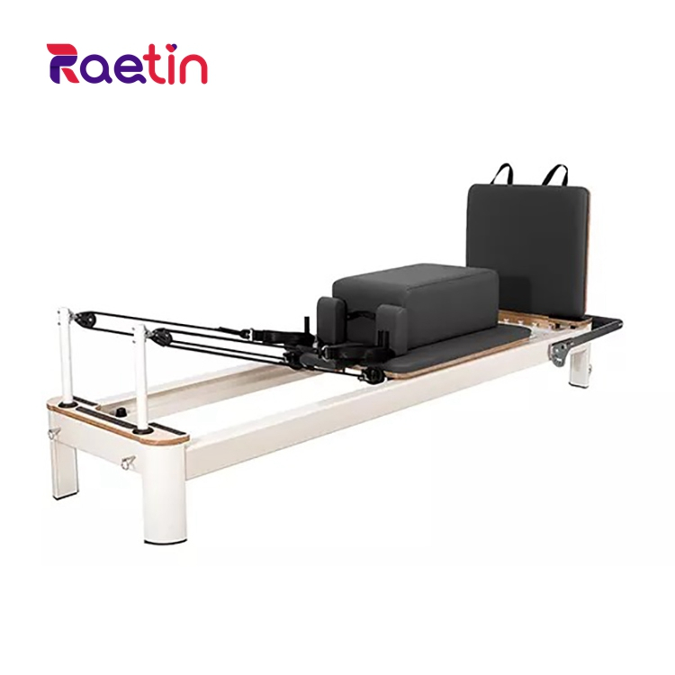 Hot Selling GYM fitness Fitness Solid Maple Wood Yoga training home Pilates Reformer with Tower