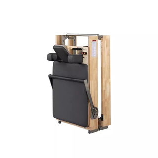 White Maple Wood Pilates Reformer Machine With Half Trapeze Used In Pilates Studio Body Reformer Pilates With Tower