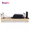 Korea Pilates Reformer With Tower Various Color The Material Of Wood Customized Half Trapeze Pilates Bed Reformer Yoga Studio