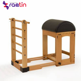 Wooden pilates barrel ladder for sale