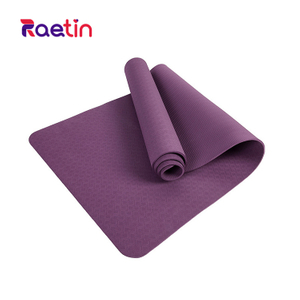 Textured surface yoga mat