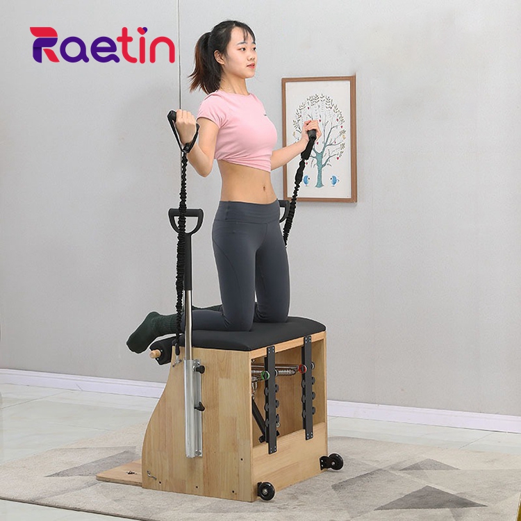 High-quality Pilates chair crafted with advanced technology for stability and durability.