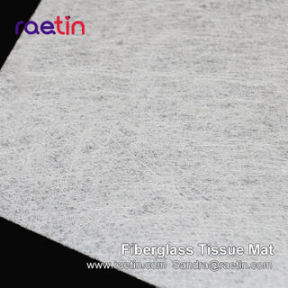 E/ECR/C Glass Fiber Tissue Mat 30/50gsm