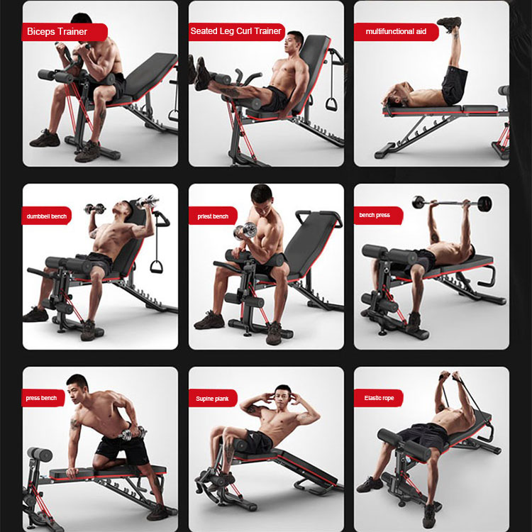 Multifunctional Gym Adjustable fitness bench,Multi-functional Sit Up Bench,Life Gear Home Gymv Wholesale