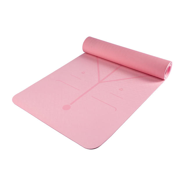 TPE YOGA MAT WITH POSITION 