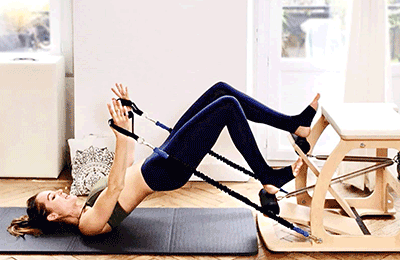 Pilates chair for rehabilitation exercises