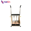 Split pedal pilates chair with wood