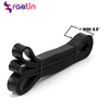 Eco-friendly gym fitness stretch exercise band rubber string workout for pilates and yoga