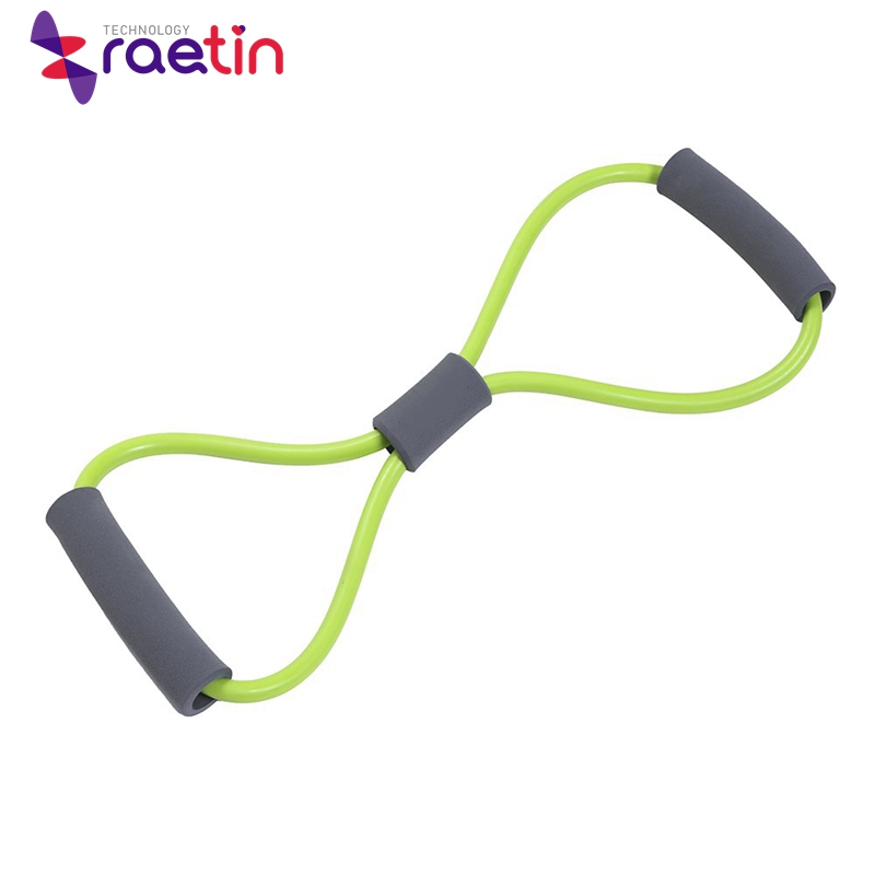 Fabric Covered Resistance Bands Fitness Exercise Workout Tubes for Yoga Pilates Power Gym Exercises