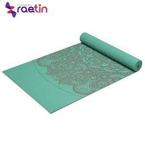 Friendly travel natural yoga mat pilates mat