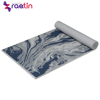 Yoga pilates exercise thick large pilates mat tpe yoga mat custom printed 