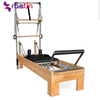 Pilates Exercise Equipments A+ Germanic beech and stainless steel pilates reformer with tower 