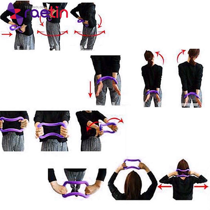 Yoga Pilates fitness circle resistance ring
