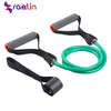 Custom pilates popular elastic yoga pilates fitness band for exercise resistance loop bands