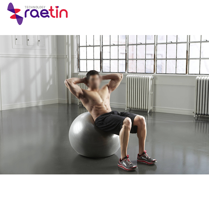 Ecofriendly custom antiburst gym elastic pilates yoga large exercise ball