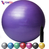 Ecofriendly custom antiburst gym elastic pilates yoga large exercise ball